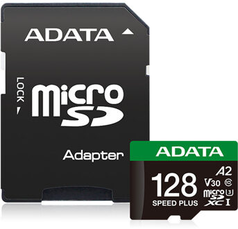 ADATA SPEED PLUS microSDXC 128 GB Geheugenkaart