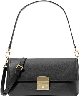 Addie schoudertas black Zwart