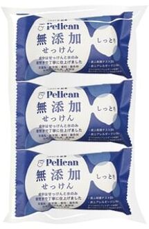 Additive-Free Soap Moist 100g x 3pcs