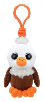 Adelaar Sleutelhanger - pluche - 9 cm - roofvogel knuffeltje Multi