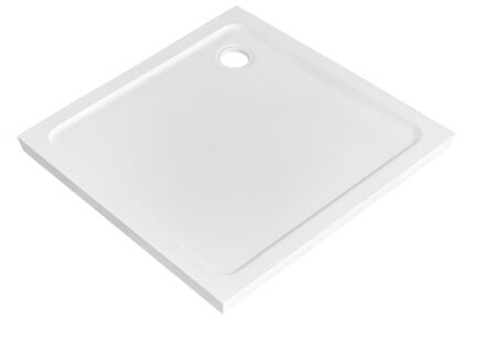 Adema Dawn douchebak - 90x90x4cm - vierkant SMC - glans wit GT-9090