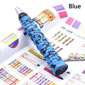 Ademend Anti-Slip Badminton Racket Overgrips Tape Sport Over Tennis Grip Zweet Band Grips Zweetband blauw