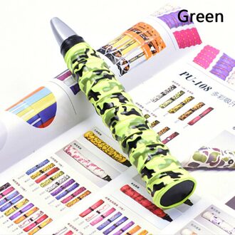 Ademend Anti-Slip Badminton Racket Overgrips Tape Sport Over Tennis Grip Zweet Band Grips Zweetband groen