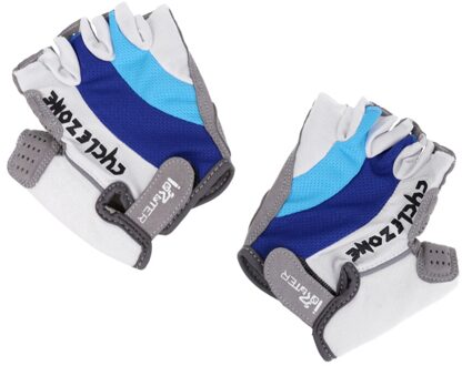 Ademend Anti-Slip Schokbestendige Mountainbike Fietsen Half Vinger Handschoenen XXL