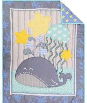 Ademend Baby Beddengoed Set Katoenen Baby Cot Kit Wasbare Crib Bedding Set Stoppen Bed Protector Voor Baby Bed Pak Jongen 1111 Goud