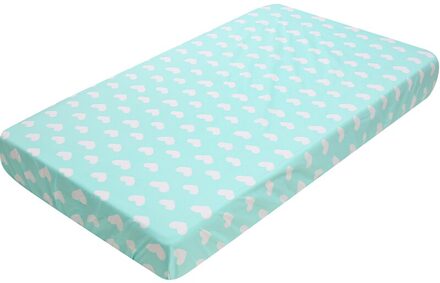 Ademend Baby Beddengoed Set Katoenen Baby Cot Kit Wasbare Crib Bedding Set Stoppen Bed Protector Voor Baby Bed Pak Jongen 1111 leger groen