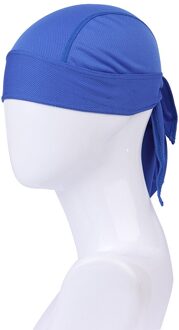 Ademend Multifunctionele Mannen Fiets Hoofdband Fietsen Bandana Piraat Hoofd Sjaal NNOD022-blauw