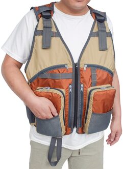 Ademende Vissen Vest Sneldrogende Fotografie Jas Lichtgewicht Voor Vrouwen Mannen