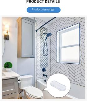 Adhesive Silicone Toilet Seat Vervanging Bumper Wc Deksel Cover Buffer Veerkrachtig Veilig Elastische Transparante Toiletbril Bumper