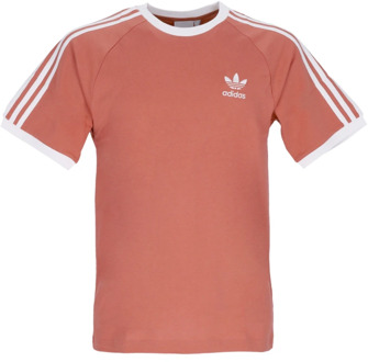 Adicolor Classics 3-Stripes Shirt Heren oranje - wit