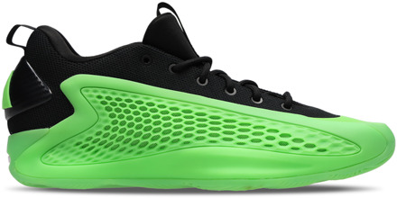 adidas 1 Low Sneakers Heren - Groen - Maat 45 1/3 - Mesh/Synthetisch Green