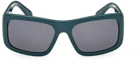 adidas 10695 Sunglasses Adidas , Green , Heren - 59 MM