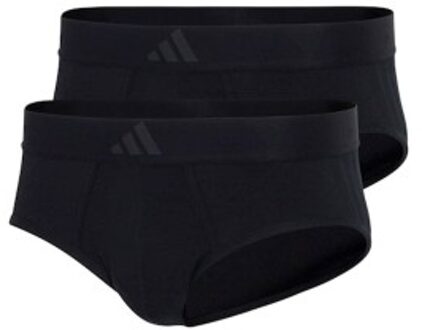 adidas 2 stuks Active Flex Cotton 3 Stripes Brief * Actie * Zwart,Versch.kleure/Patroon,Wit,Grijs - Small,Medium,Large,X-Large,XX-Large