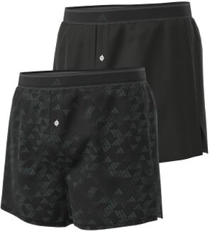 adidas 2 stuks Active Woven Boxer * Actie * Zwart,Groen,Versch.kleure/Patroon,Grijs,Wit - Small,Medium,Large,X-Large,XX-Large