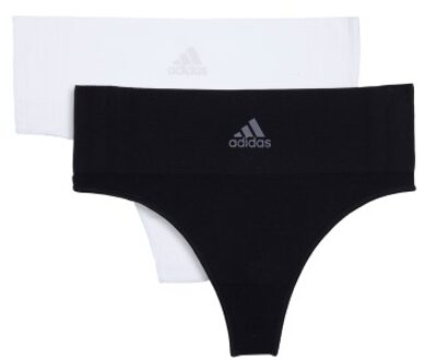 adidas 2 stuks BOS Smart Micro 720 Seamless Thong Multi Zwart,Blauw,Versch.kleure/Patroon,Roze,Wit - X-Small,Small,Medium,Large,X-Large