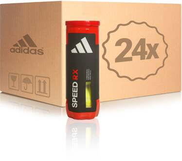 adidas 24x verpakking  3 stuks Speed RX In een doos geel - nosize
