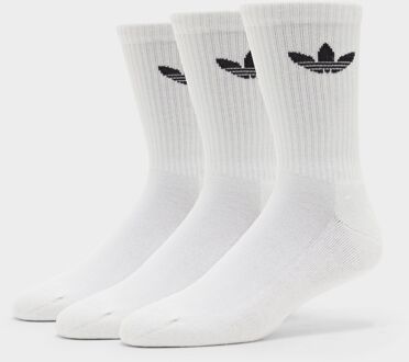 adidas 3-Pack Crew Socks, wit - 43 - 45