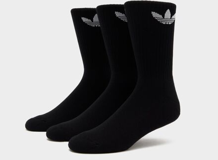 adidas 3-Pack Crew Socks, zwart - 40  - 42