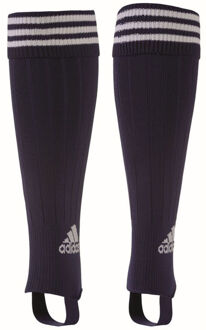adidas 3 Stripe Stirrup Stutzen Paars Donker blauw / wit - 43-45