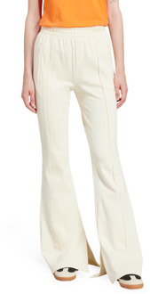 adidas 3 Stripes Broeken Dames - Wit - Maat 32 - Poly Mesh White