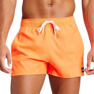 adidas 3-Stripes CLX Zwemshort Heren oranje - L