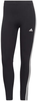 adidas 3-Stripes High Waist Legging Dames zwart - wit - M