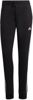 adidas 3-stripes joggingbroek zwart dames dames - S