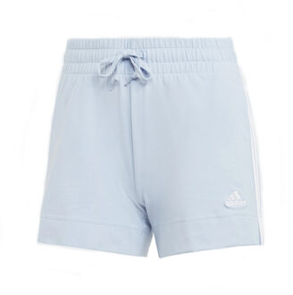 adidas 3-stripes korte broek blauw dames - L