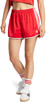 adidas 3 Stripes Korte Broeken Dames - Rood - Maat 42 Red