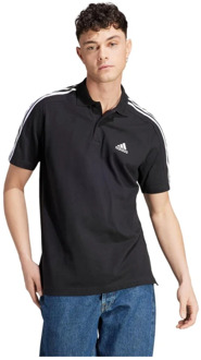 adidas 3-stripes shirt zwart heren heren - M