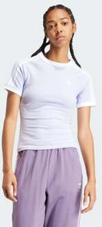 adidas 3-stripes Slim Raglan - Dames T-shirts Purple - 42/XL