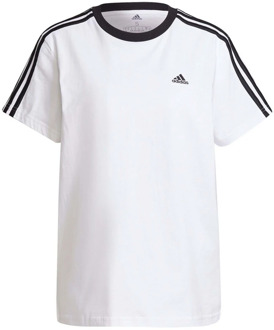 adidas 3-Stripes T-shirt met logoprint Wit