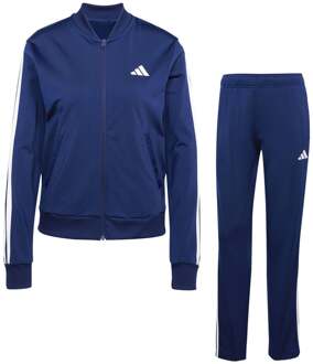adidas 3 Stripes Trainingspak Dames-Donkerblauw - L