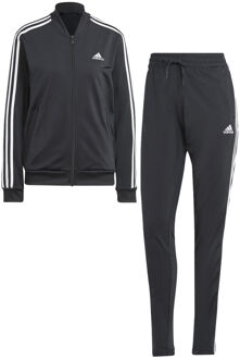 adidas 3 Stripes Trainingspak Dames zwart - L