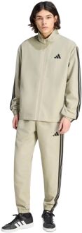 adidas 3 Stripes Trainingspak heren M Beige