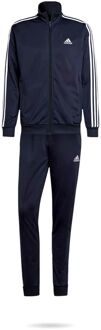 adidas 3-Stripes Tricot Trainingspak Heren donker blauw - wit - XL