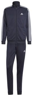 adidas 3-Stripes Tricot Trainingspak Heren donker blauw - wit - XL