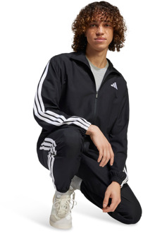 adidas 3-stripes Woven Tracksuits Trainingspakken Heren - Zwart - Maat XS - Poly Mesh Black