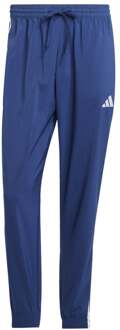 adidas 3 Stripes Woven Trainingsbroek Heren-Blauw - XL