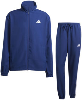 adidas 3 Stripes Woven Trainingspak Heren-Donkerblauw - S,M,XXL