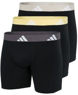 adidas 3 stuks Active Flex Cotton Stretch Boxer Brief * Actie * Versch.kleure/Patroon - Small,Medium,Large,X-Large,XX-Large