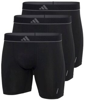 adidas 3 stuks Active Micro Flex Boxer Brief * Actie * Zwart,Versch.kleure/Patroon,Grijs - Small,Medium,Large,X-Large,XX-Large