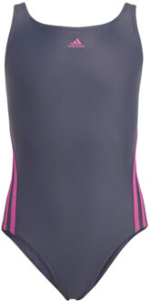 adidas 3S Badpak Meisjes 140 Paars