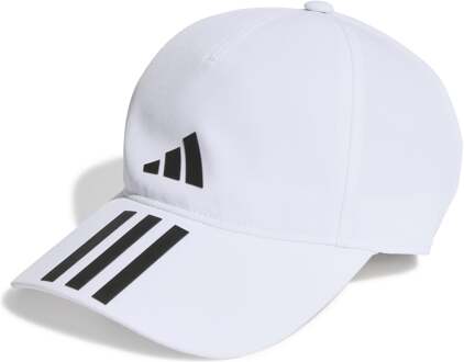 adidas 3Stripes Cap Heren-Wit,Zwart - nosize