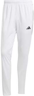adidas 3Stripes Knit Trainingsbroek Heren wit - XL