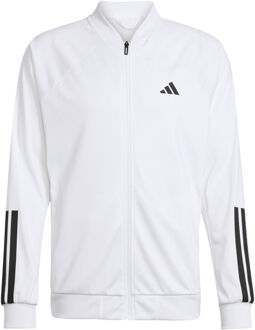 adidas 3Stripes Knit Trainingsjack Heren wit - XL