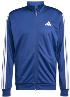 adidas 3Stripes Trainingsjack Heren-Blauw,Wit - S,M,L,XL,XXL