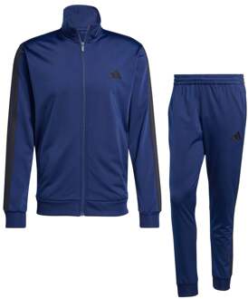adidas 3Stripes Trainingspak Heren-donkerblauw - S