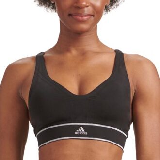 adidas 40GG Seamless Plunge Bra Blauw,Zwart - Medium,Large