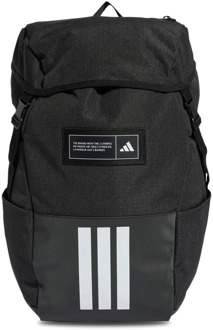 adidas 4athlts Camper Backpack Tassen Unisex - Zwart - One Size - Poly (Polyester) Black